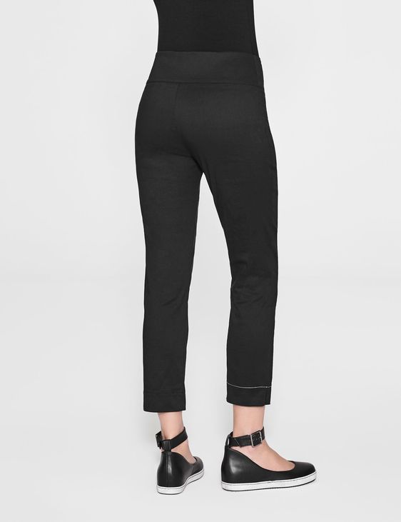 Sarah Pacini SLIM PANTS-CROPPED STYLE