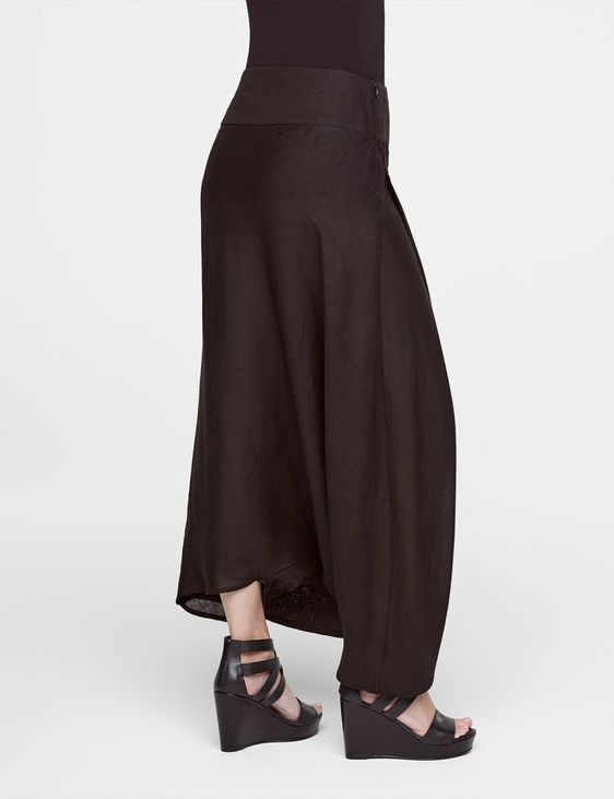 Sarah Pacini BROEK MET WIJDE PIJPEN
