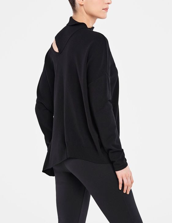 Sarah Pacini SWEATER – VIELSEITIGER KRAGEN