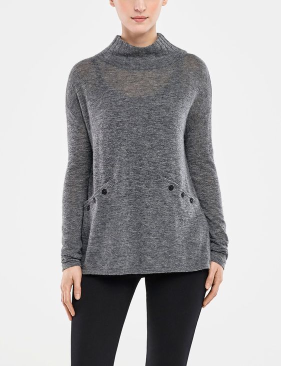 Sarah Pacini PULL COL MONTANT