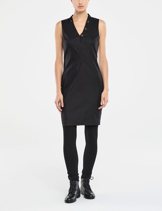 Sarah Pacini ROBE AUX GENOUX – LIN EXTENSIBLE
