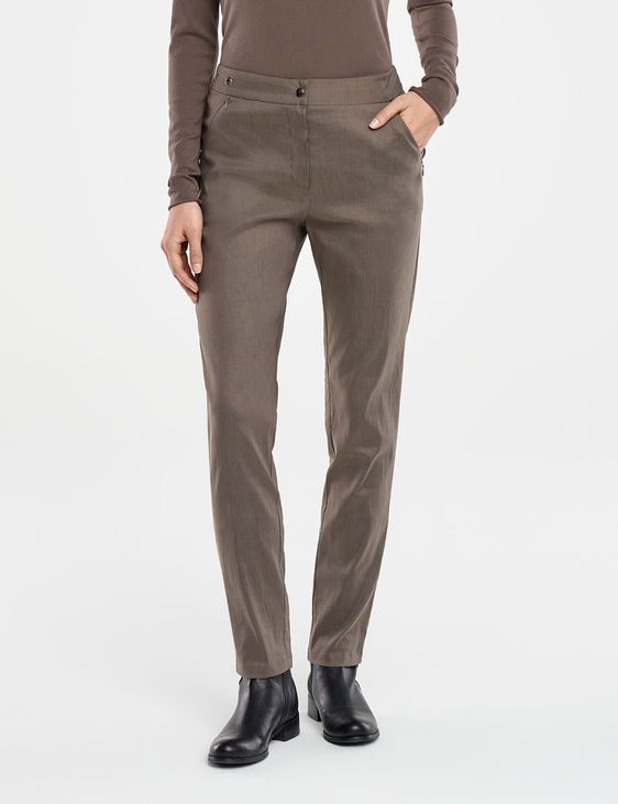 Sarah Pacini STRETCH LINNEN BROEK