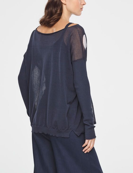 Sarah Pacini PULL EN COTON - MOTIF À POIS