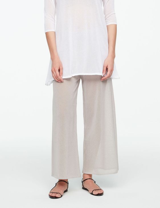 Sarah Pacini PANTALON EN MAILLE - JAMBE LARGE