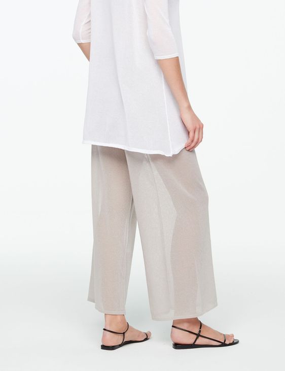Sarah Pacini PANTALON EN MAILLE - JAMBE LARGE