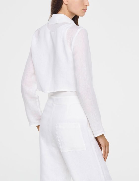 Sarah Pacini TIMELESS LINEN JACKET