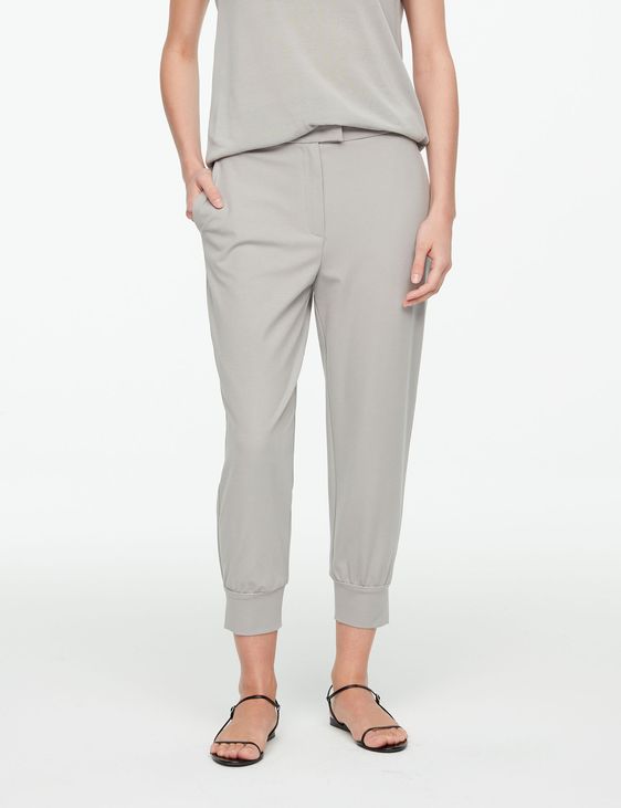 Sarah Pacini STREET-STYLE BROEK IN JERSEY