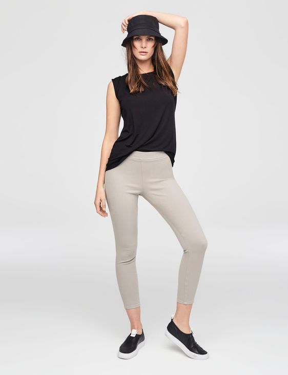 Sarah Pacini KURZE LEGGINGS – STRETCH-BAUMWOLLE