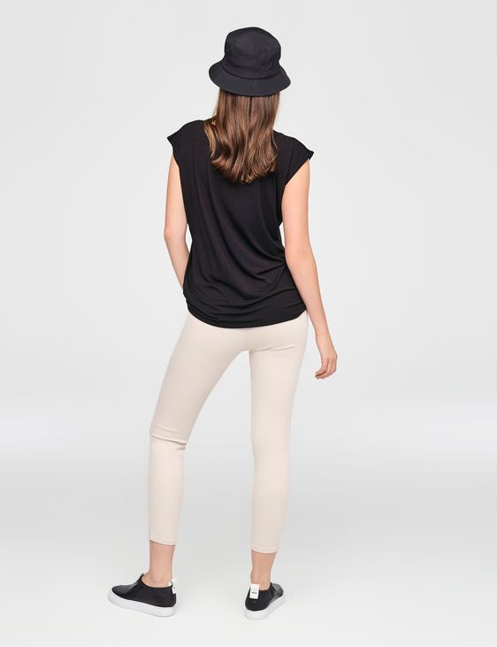 Sarah Pacini LEGGING COURT - COTON STRETCH