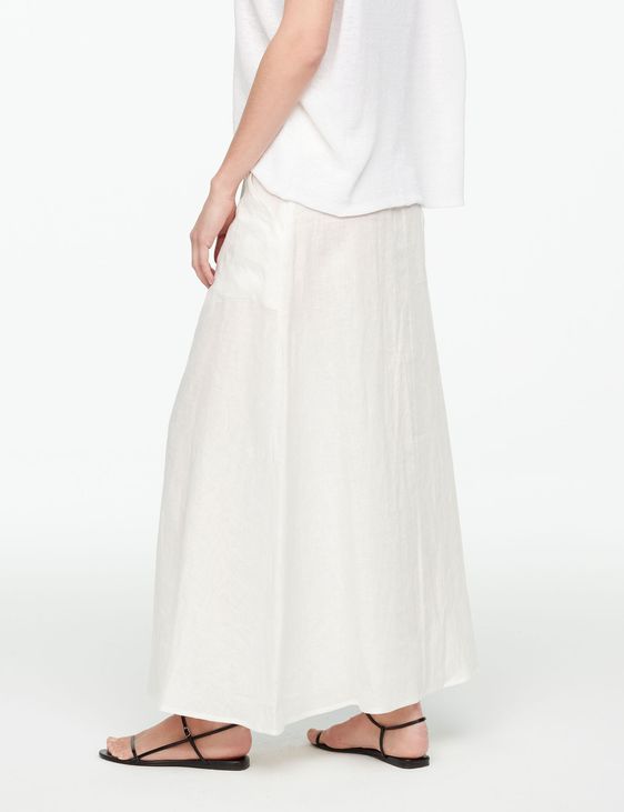 Sarah Pacini MAXI LINNEN WIKKEL ROK