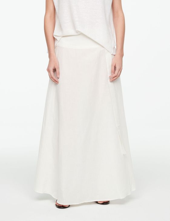 Sarah Pacini LEINEN COTTON MAXI ROCK