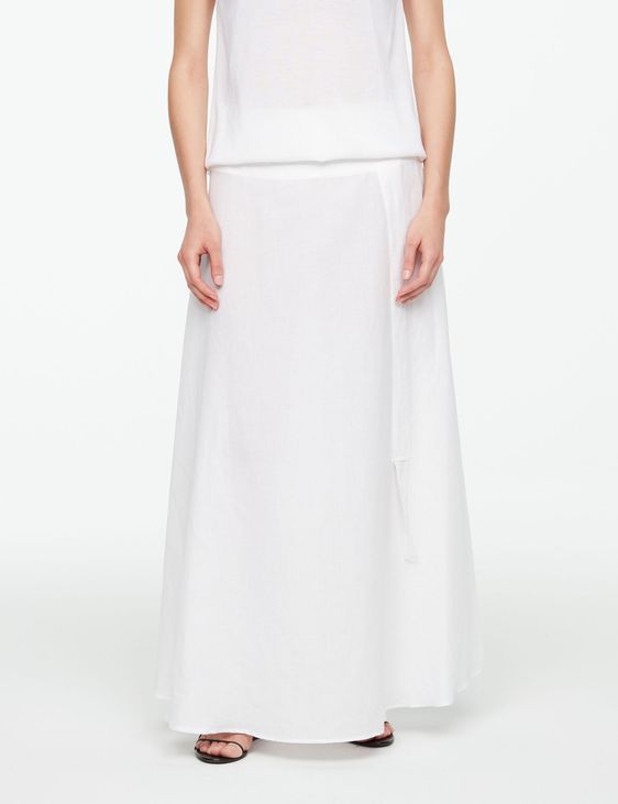 Sarah Pacini JUPE MAXI - LIN ET COTON
