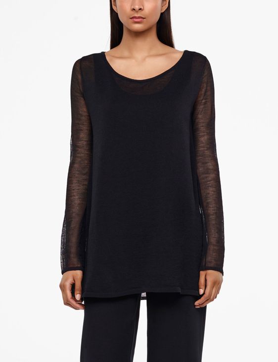 Sarah Pacini VOILANT-SWEATER - LANGE ÄRMEL