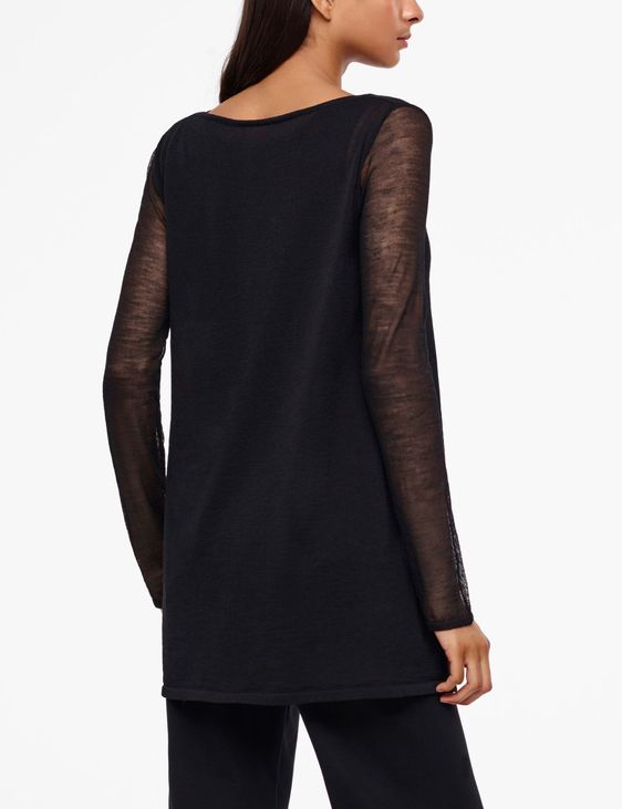 Sarah Pacini VOILANT-SWEATER - LANGE ÄRMEL