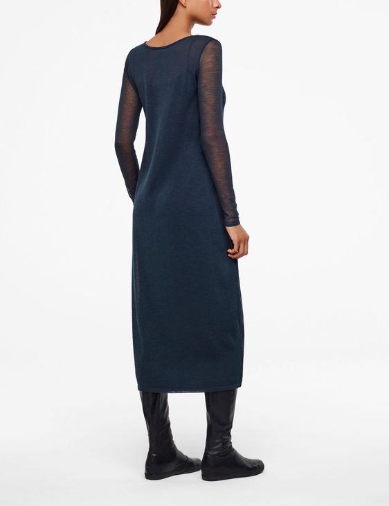 Sarah Pacini ROBE - VOILE DE MÉRINOS