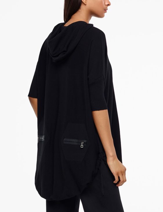 Sarah Pacini URBAN HOODIE - SHORT SLEEVES