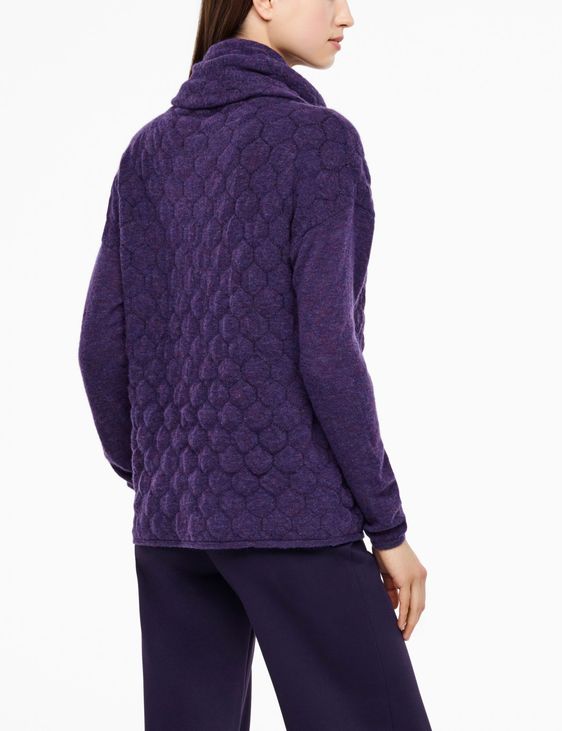 Sarah Pacini HONEYCOMB CARDIGAN