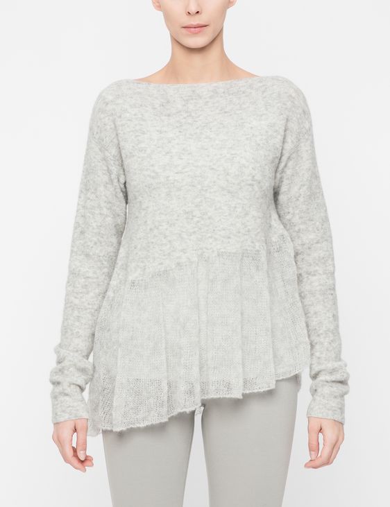 Sarah Pacini Pull chiné - col bateau