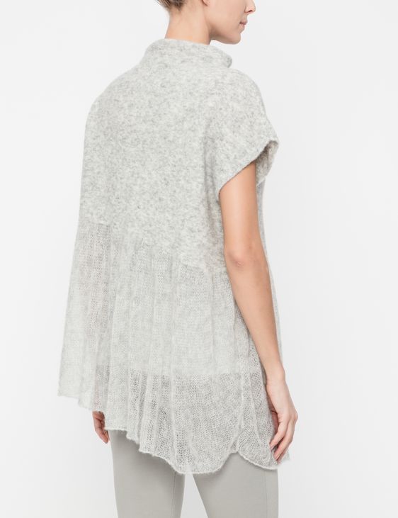 Sarah Pacini Pull chiné - col cheminée