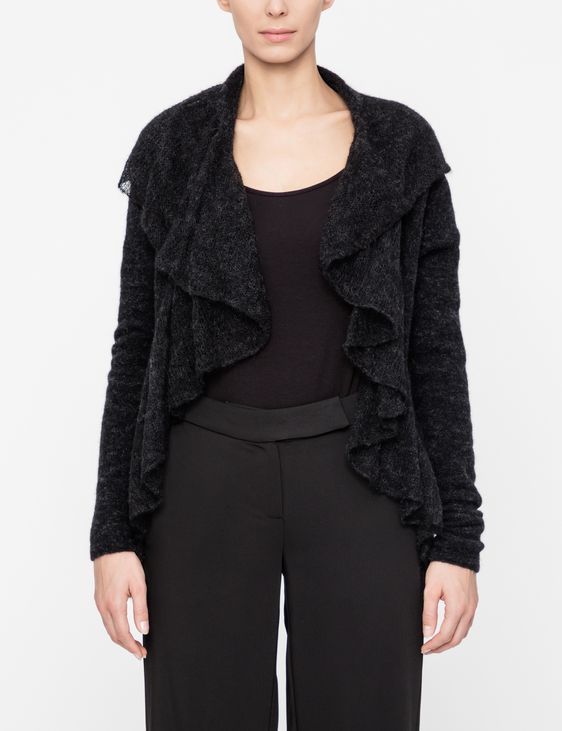 Sarah Pacini CARDIGAN CHINÉ - COL AJOURÉ