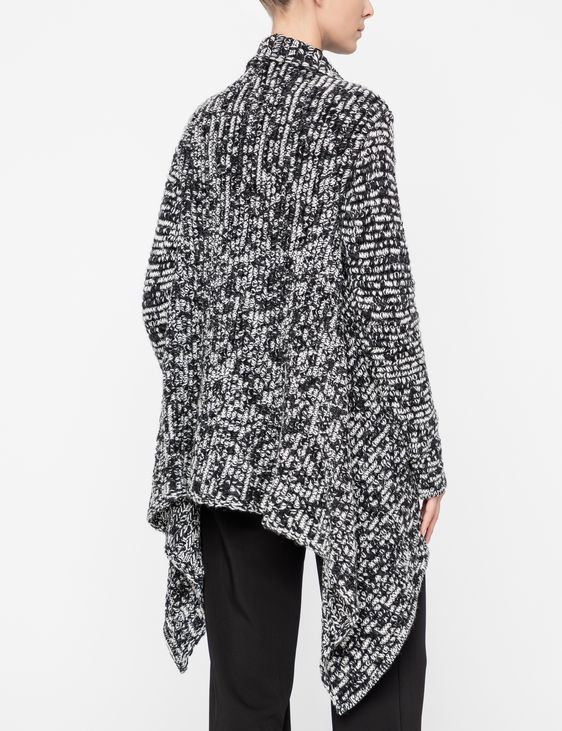 Sarah Pacini Cardigan - asymmetric hem