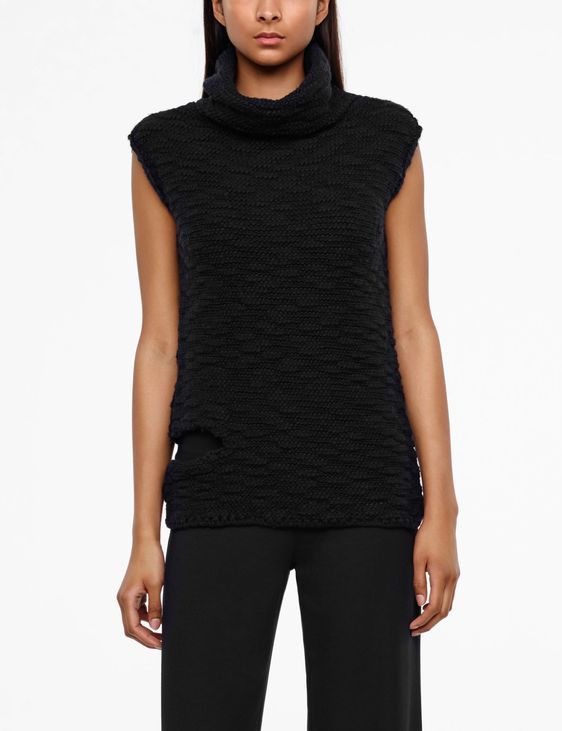 Sarah Pacini SEERSUCKER-SWEATER