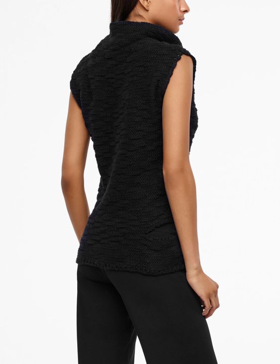 Sarah Pacini SEERSUCKER-SWEATER