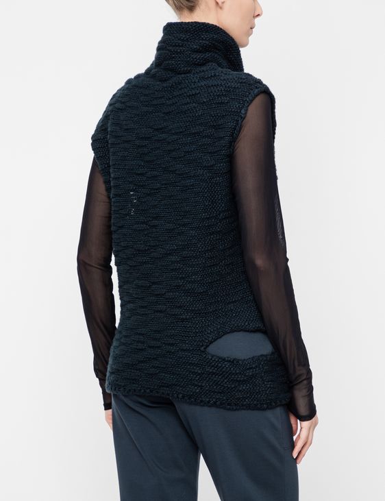 Sarah Pacini PULL - EFFET SEERSUCKER