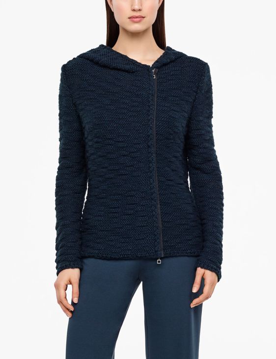 Sarah Pacini CARDIGAN LONG - EFFET SEERSUCKER