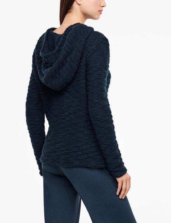 Sarah Pacini CARDIGAN LONG - EFFET SEERSUCKER