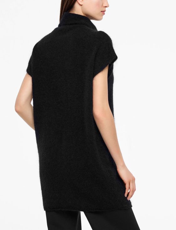 Sarah Pacini MOHAIR-MERINO-SWEATER - FLÜGELÄRMEL