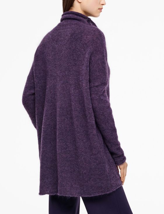 Sarah Pacini MOHAIR-MERINO-SWEATER - LANGE ÄRMEL