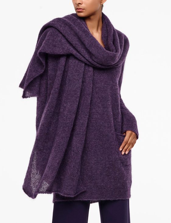 Sarah Pacini MOHAIR-MERINO SCARF