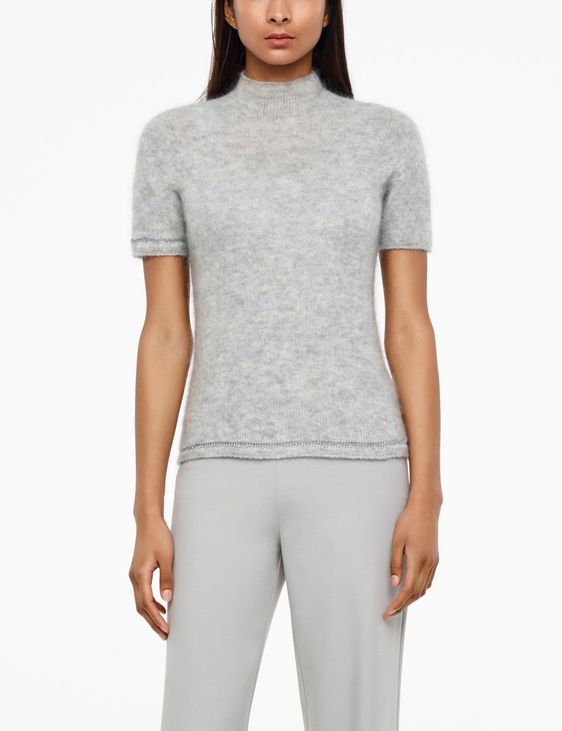 Sarah Pacini PULL COL MONTANT - EFFET BIJOU