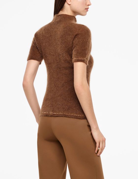 Sarah Pacini PULL COL MONTANT - EFFET BIJOU