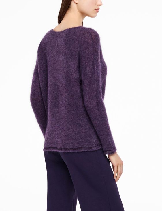 Sarah Pacini PULL COL V - EFFET BIJOU