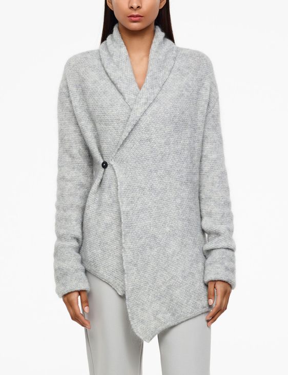 Sarah Pacini MOHAIR-MERINO CARDIGAN - BRILLIANT KNITTING