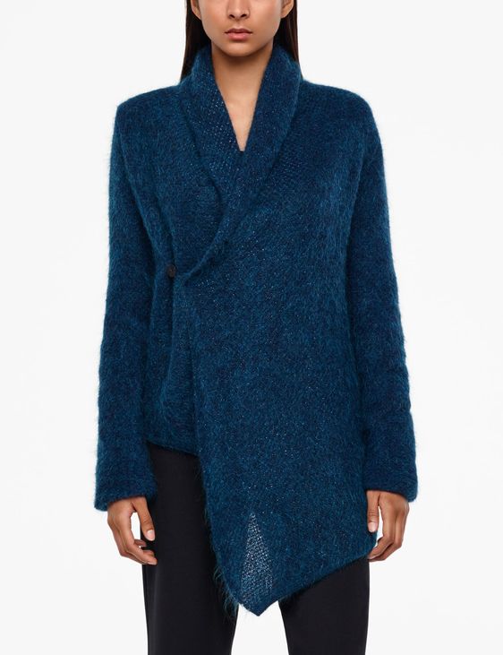 Sarah Pacini MOHAIR-MERINO CARDIGAN - BRILLIANT KNITTING