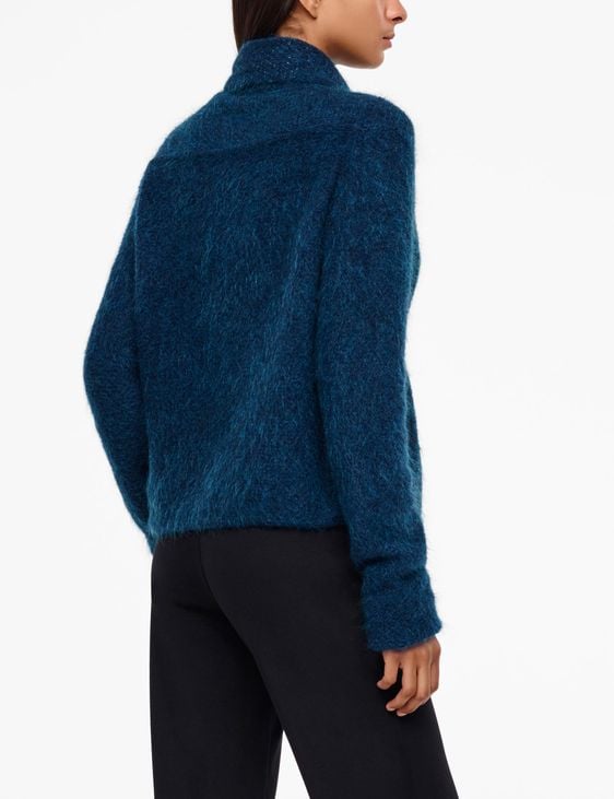 Sarah Pacini MOHAIR-MERINO CARDIGAN - BRILLIANT KNITTING