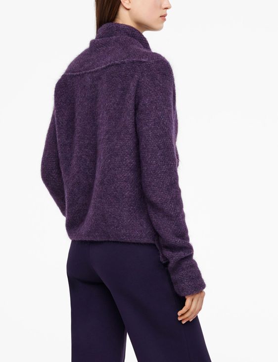 Sarah Pacini MOHAIR-MERINO CARDIGAN - SCHITTEREND BREIWERK