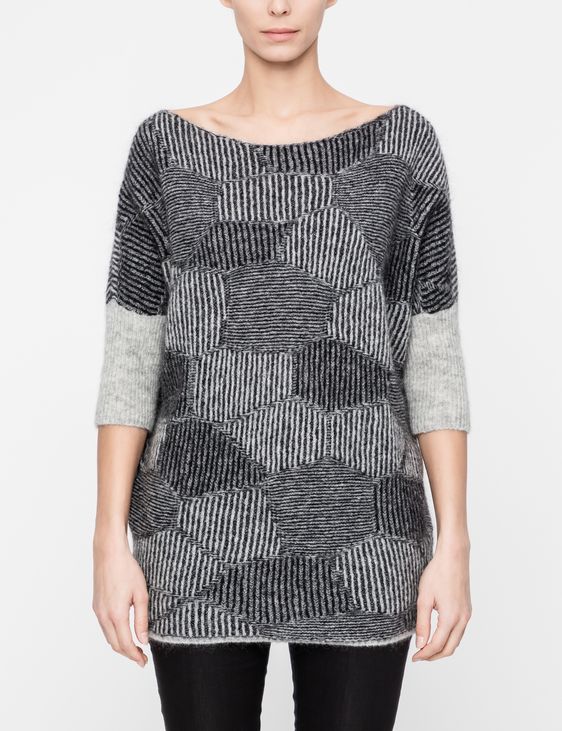 Sarah Pacini Pull - jacquard
