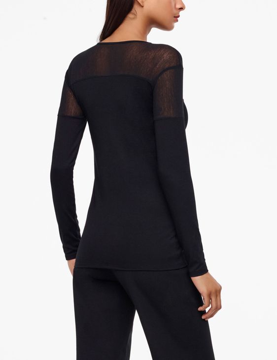 Sarah Pacini TOP - DÉTAILS EN MÈCHE