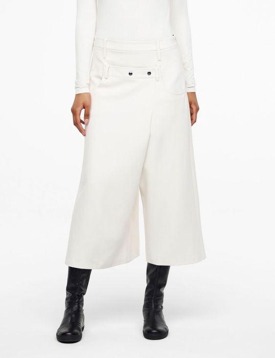 Sarah Pacini PANTALON - DÉTAILS TROMPE-L'OEIL