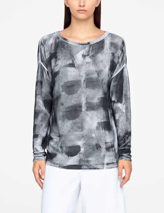 Sarah Pacini PULL TIE-DYE - MANCHES LONGUES
