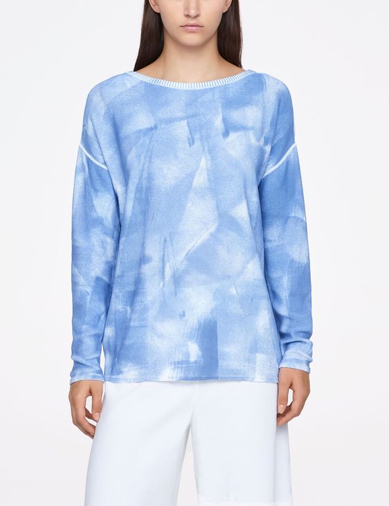 Sarah Pacini BATIK-SWEATER - GERIPPT