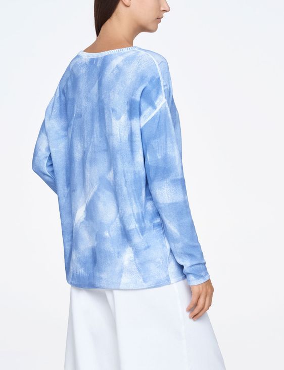 Sarah Pacini BATIK-SWEATER - GERIPPT