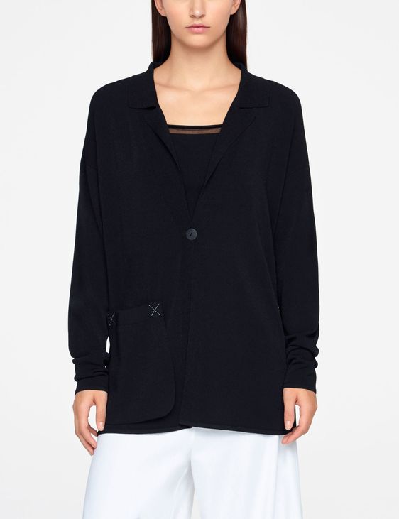 Sarah Pacini CARDIGAN - POUCH POCKET