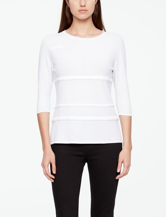 Sarah Pacini SWEATER - PUFFED DETAILS
