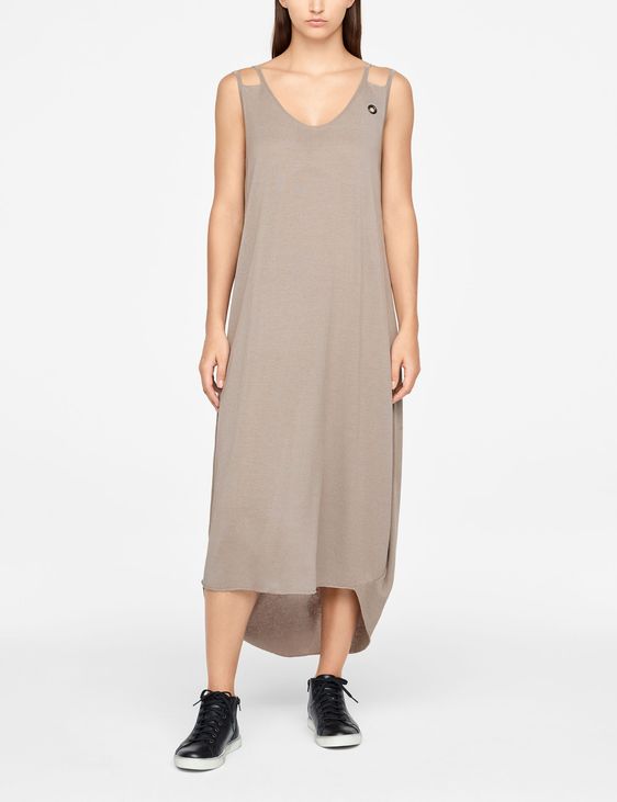 Sarah Pacini KLEID AUS MAKO-BAUMWOLLE - ÄRMELLOS