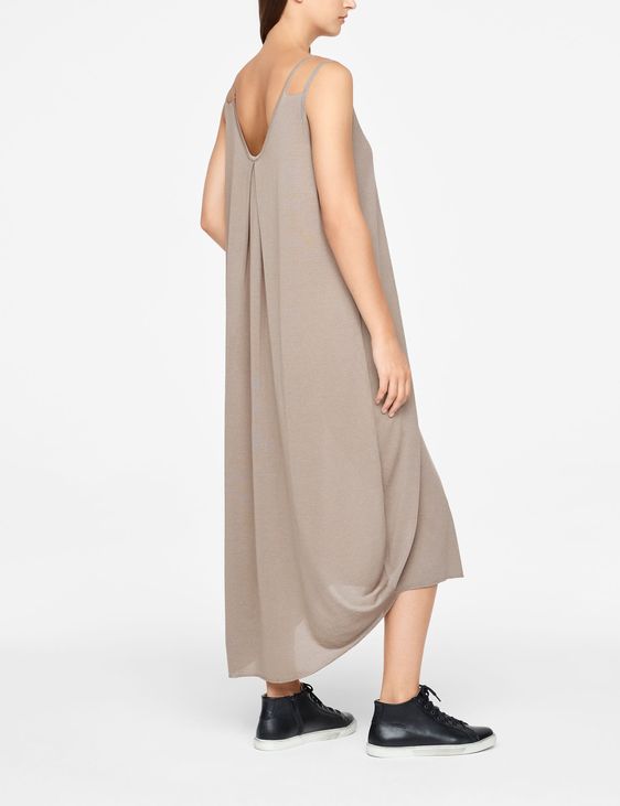 Sarah Pacini KLEID AUS MAKO-BAUMWOLLE - ÄRMELLOS